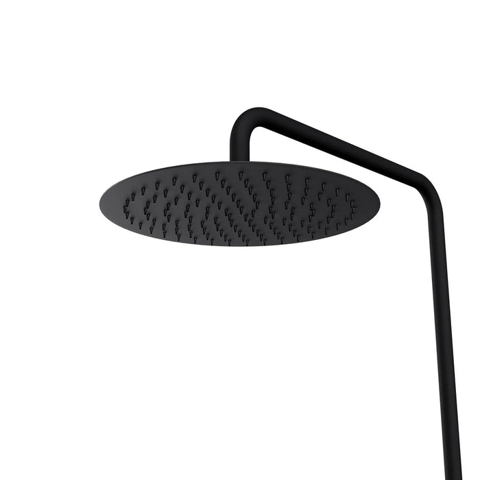 Aqualisa Midas 220 Thermostatic Mixer Shower Column - Matt Black