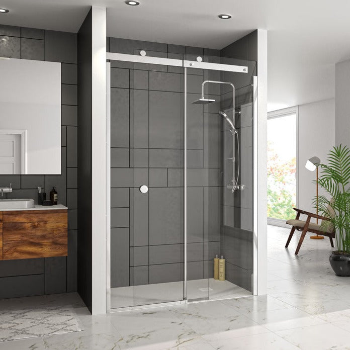 Merlyn 10 Series Recessed Sliding Shower Door - 1000mm