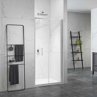 Merlyn 6 Series Sleek Recessed Bi - Fold Shower Door Chrome