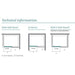 Merlyn 6 Series Sleek Recessed Sliding Shower Door - Doors