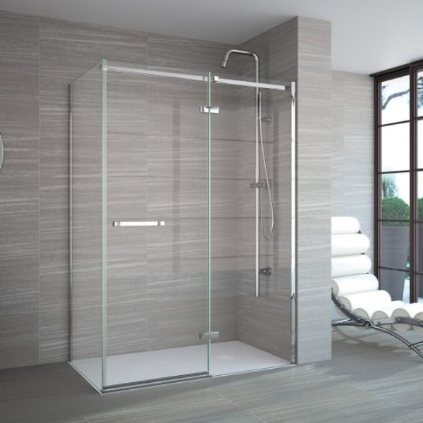Merlyn 8 Series Frameless Extension Profile For Hinge