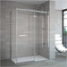 Merlyn 8 Series Frameless Hinge and Inline Shower Door with 