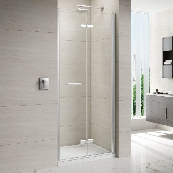 Merlyn 8 Series Frameless Hinged Bifold Door Extension
