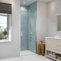 Merlyn 8 Series Frameless Pivot Shower Door In Recess