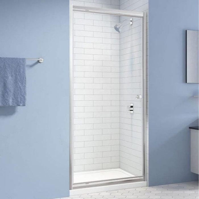 Merlyn Easy Recessed Pivot Shower Door - 760mm - Pivot