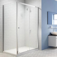 Merlyn Easy Sliding Shower Door With Side Panel - Doors