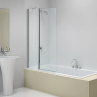 Merlyn Ionic Two Folding Square Bath Screen - 1500mm x