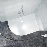 Merlyn Level25 Quadrant Shower Tray 900mm White - Trays