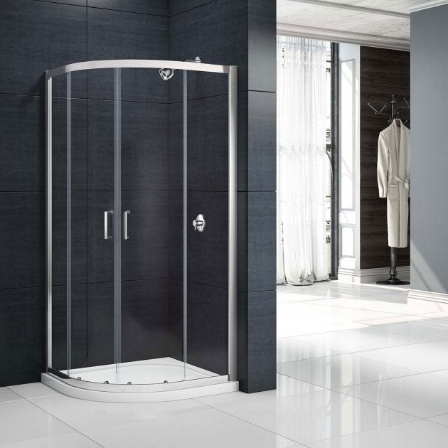 Merlyn Mbox Loft Double Door Quadrant Shower - Chrome