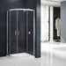 Merlyn Mbox Loft Double Door Quadrant Shower - Chrome