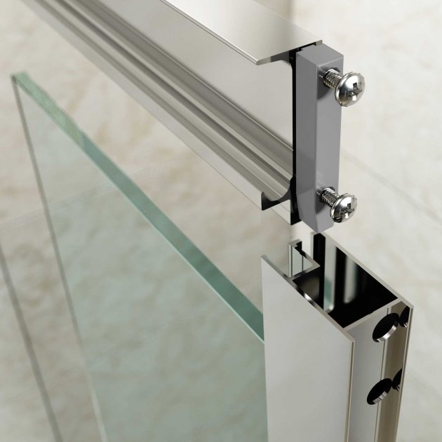 Merlyn Mbox Loft Double Door Quadrant Shower - Chrome