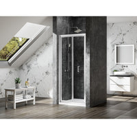 Merlyn Mbox Loft Height Recessed Bi-Fold Shower Door
