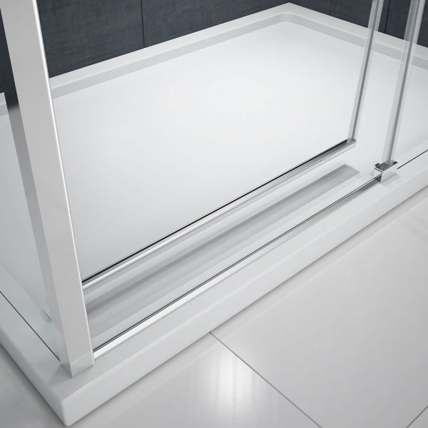 Merlyn Mbox Low Level Access Recessed Sliding Shower Door