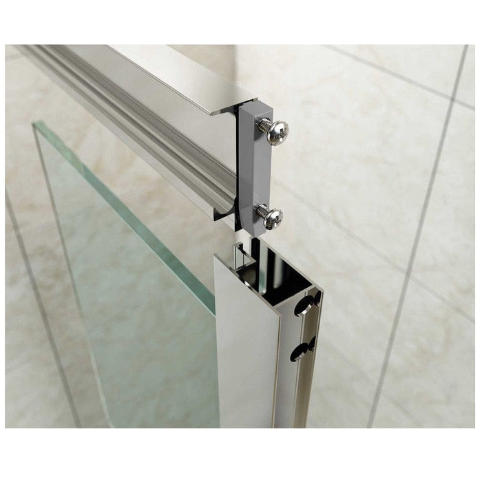 Merlyn Mbox Pivot Shower Door With Side Panel - Chrome