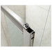 Merlyn Mbox Pivot Shower Door With Side Panel - Chrome