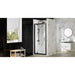 Merlyn Mbox Recessed Pivot Shower Door - 760mm / Matt Black