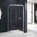 Merlyn Mbox Single Door Quadrant Shower - Chrome 800mm X