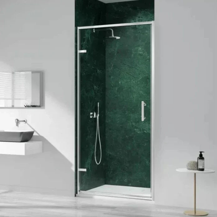 Merlyn Sleek Series 6 Recessed Hinged Shower Door - Hinged