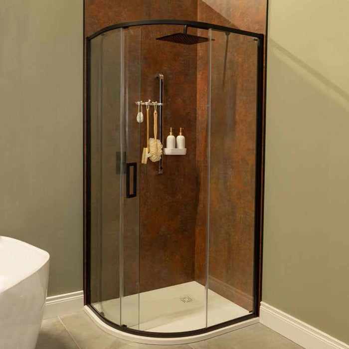Merlyn Sleek Single Sliding Door Offset Quadrant Shower