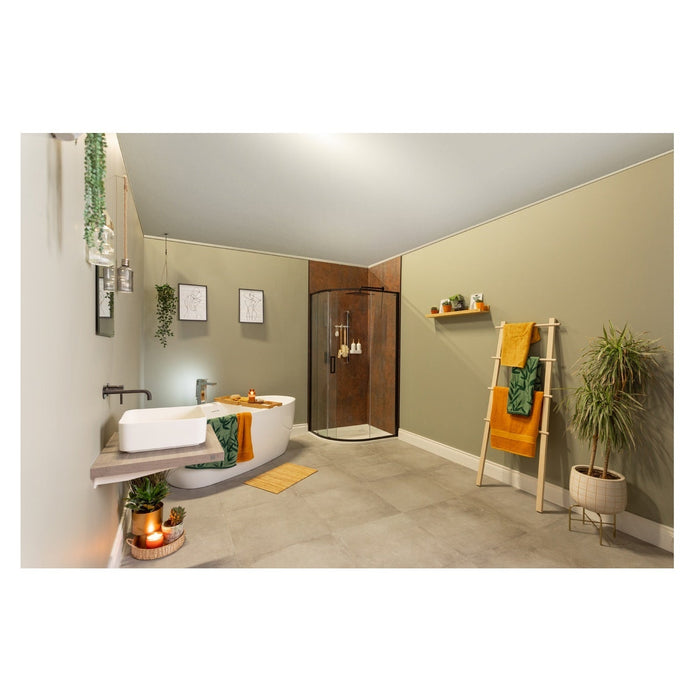 Merlyn Sleek Single Sliding Door Offset Quadrant Shower