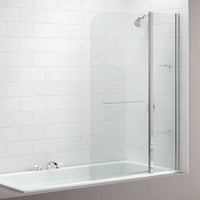 Merlyn Versa Two Panel Curved Bath Screen - 1500mm x 1150mm