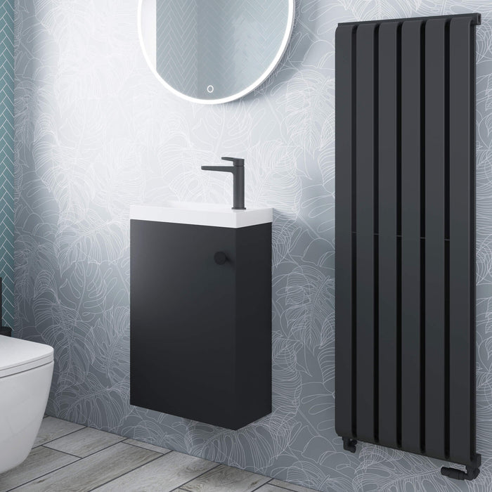 Crosswater Limit Flat Panel Towel Radiator - 1200mm x 395mm
