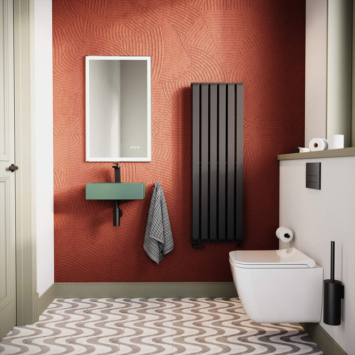 Crosswater Limit Flat Panel Towel Radiator - 1200mm x 395mm