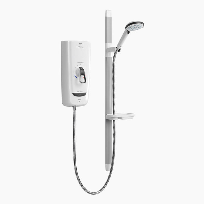 Mira Advance Flex Electric Shower - White
