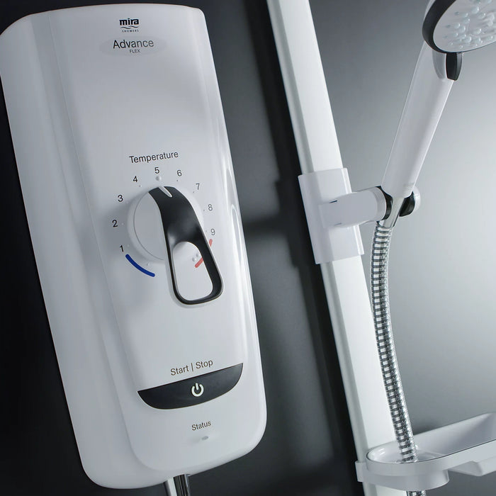 Mira Advance Flex Electric Shower - White