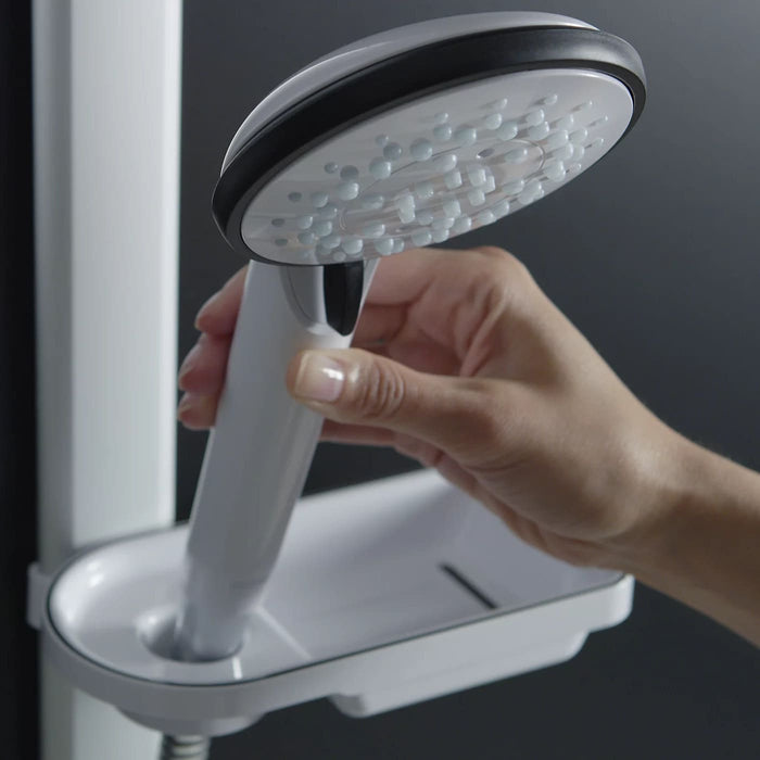 Mira Advance Flex Extra Thermostatic 8.7kW Electric Shower - White