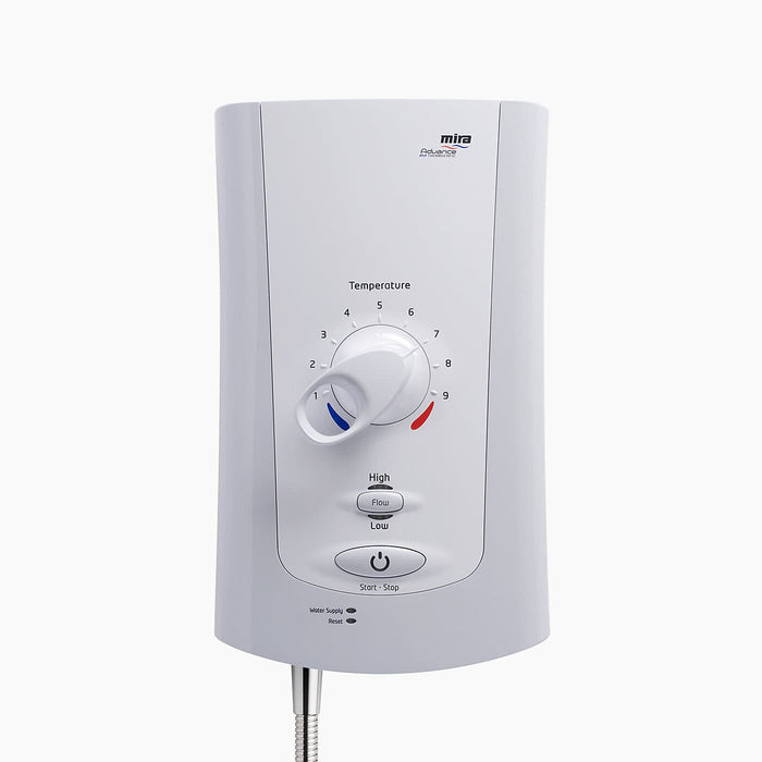 Mira Advance Flex Low Pressure 9.0kW Electric Shower - White