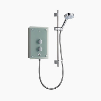 Mira Azora 9.8kW Electric Shower - Frosted Glass