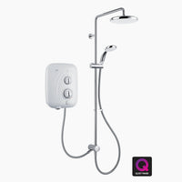 Mira Elite SE Dual Pumped 9.8kW Electric Shower - White