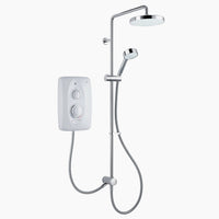 Mira Jump Dual Multi-Fit Electric Shower - White