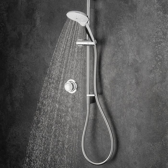 Mira Mode Ceiling Fed Smart Digital Shower - High Pressure/Combi - Chrome