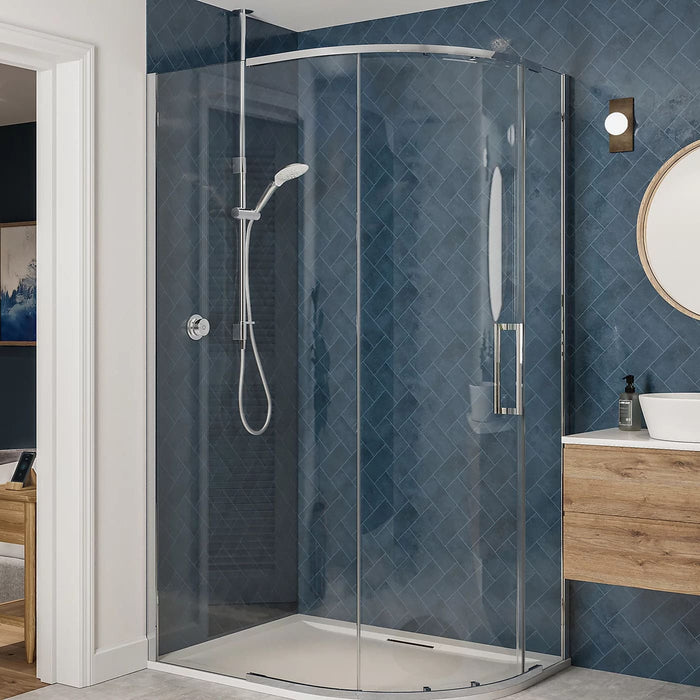 Mira Mode Ceiling Fed Smart Digital Shower - High Pressure/Combi - Chrome