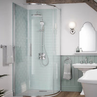 Mira Mode Dual Outlet Rear-Fed Smart Digital Shower - Pumped - Chrome