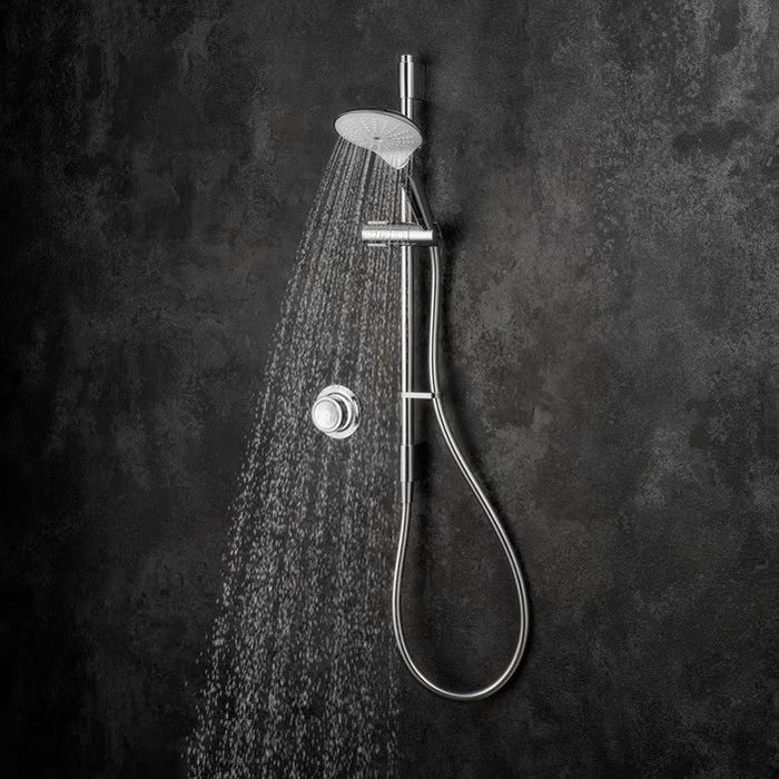 Mira Mode Rear-Fed Smart Digital Shower - Pumped - Chrome