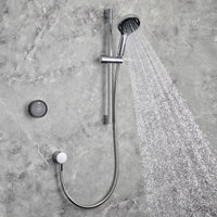 Mira Platinum Single Outlet Rear Fed Smart Digital Shower - High Pressure/Combi - Black/Chrome