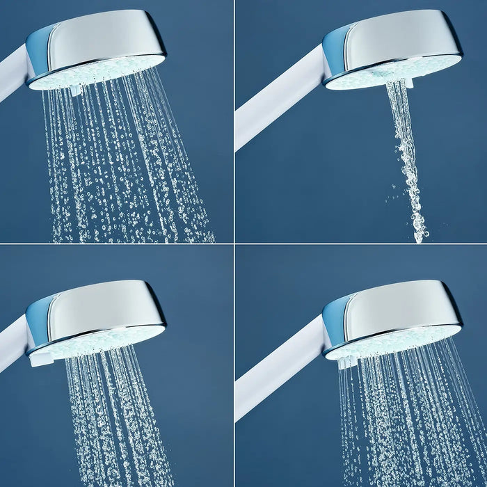 Mira Sport Manual Dual Electric Shower - White/Chrome