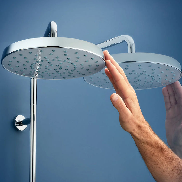 Mira Sport Max Dual 10.8 kW Electric Shower - White/Chrome