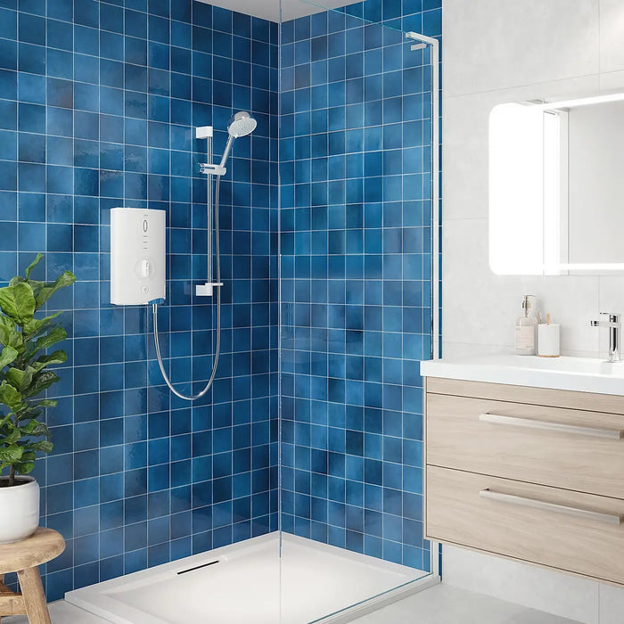 Mira Sport Max Electric Shower - White/Chrome