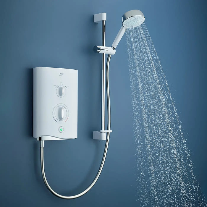 Mira Sport Multi-Fit Electric Shower - White/Chrome