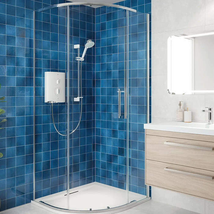 Mira Sport Multi-Fit Electric Shower - White/Chrome
