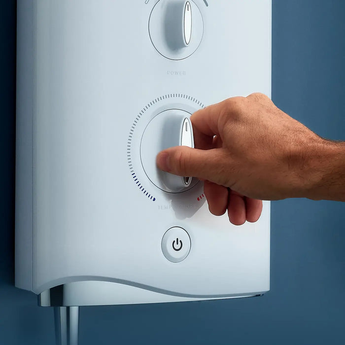 Mira Sport Multi-Fit Electric Shower - White/Chrome