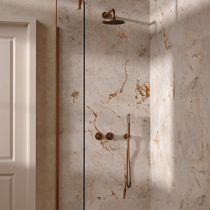 Crosswater Module Shower Set 1 with Fixed Head & Handset