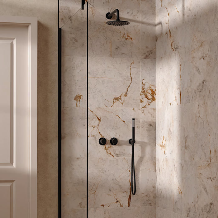 Crosswater Module Shower Set 1 with Fixed Head & Handset