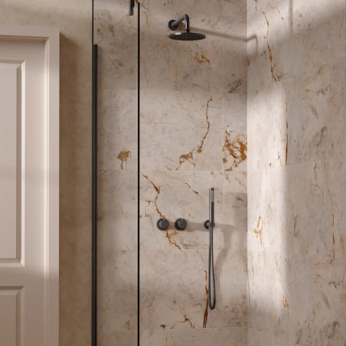 Crosswater Module Shower Set 1 with Fixed Head & Handset