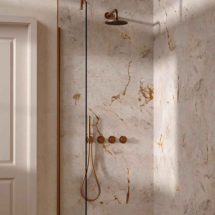 Crosswater Module Shower Set 8 with Fixed Head & Handset