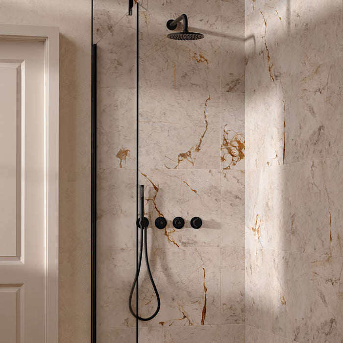 Crosswater Module Shower Set 8 with Fixed Head & Handset